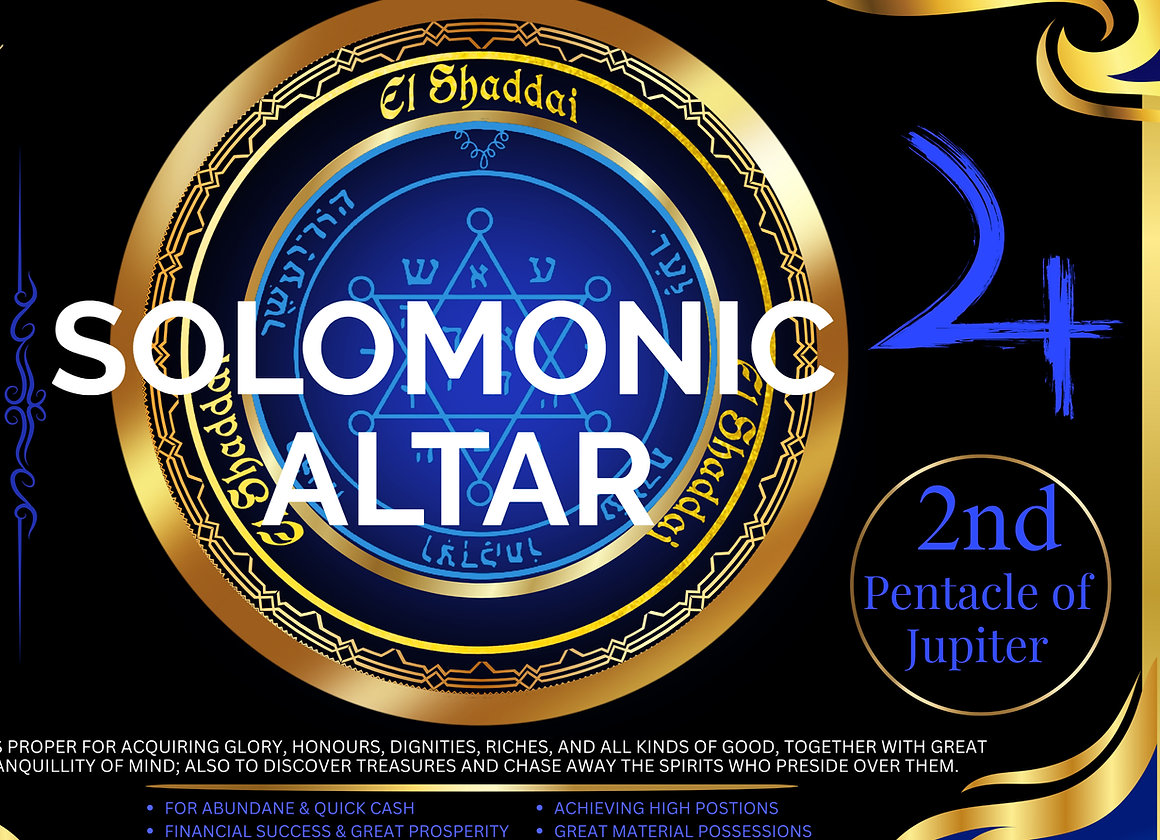 Altar - 2nd Jupiter - Wealth - Money Quickly