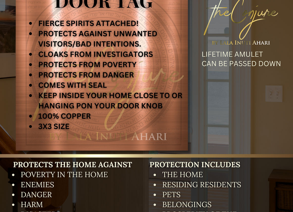 Door Tag - Protection of The Home