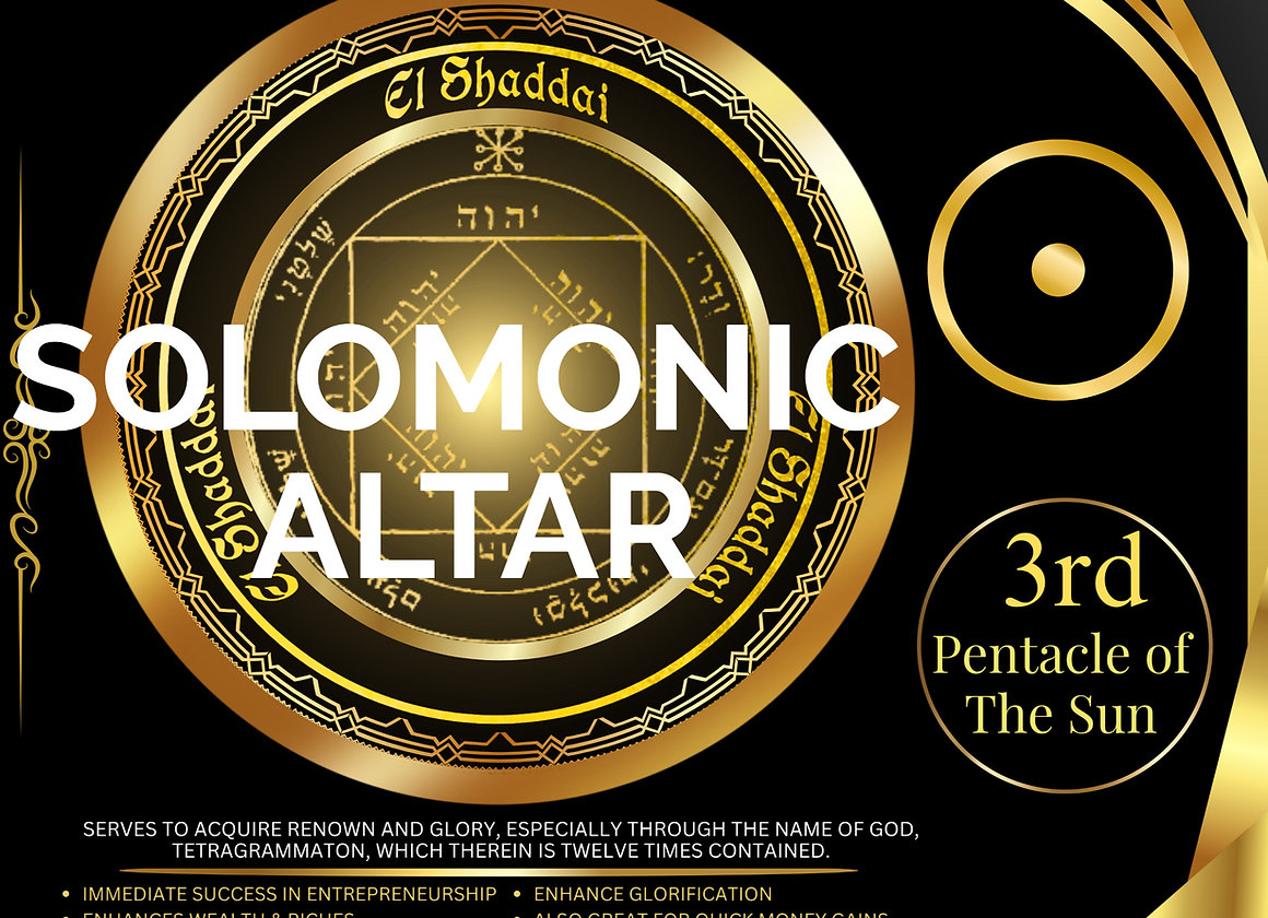 Altar - 3rd Sun - Success - Power - Authority