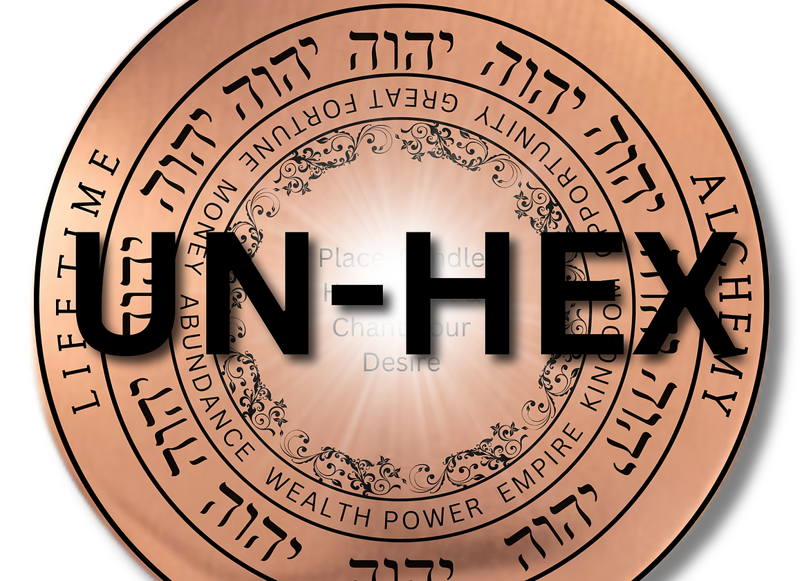 Alchemy Plate- Un-Hex - Remove Curses