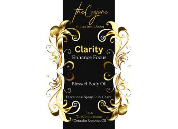 Clarity - Enhance Focus - Body Oil