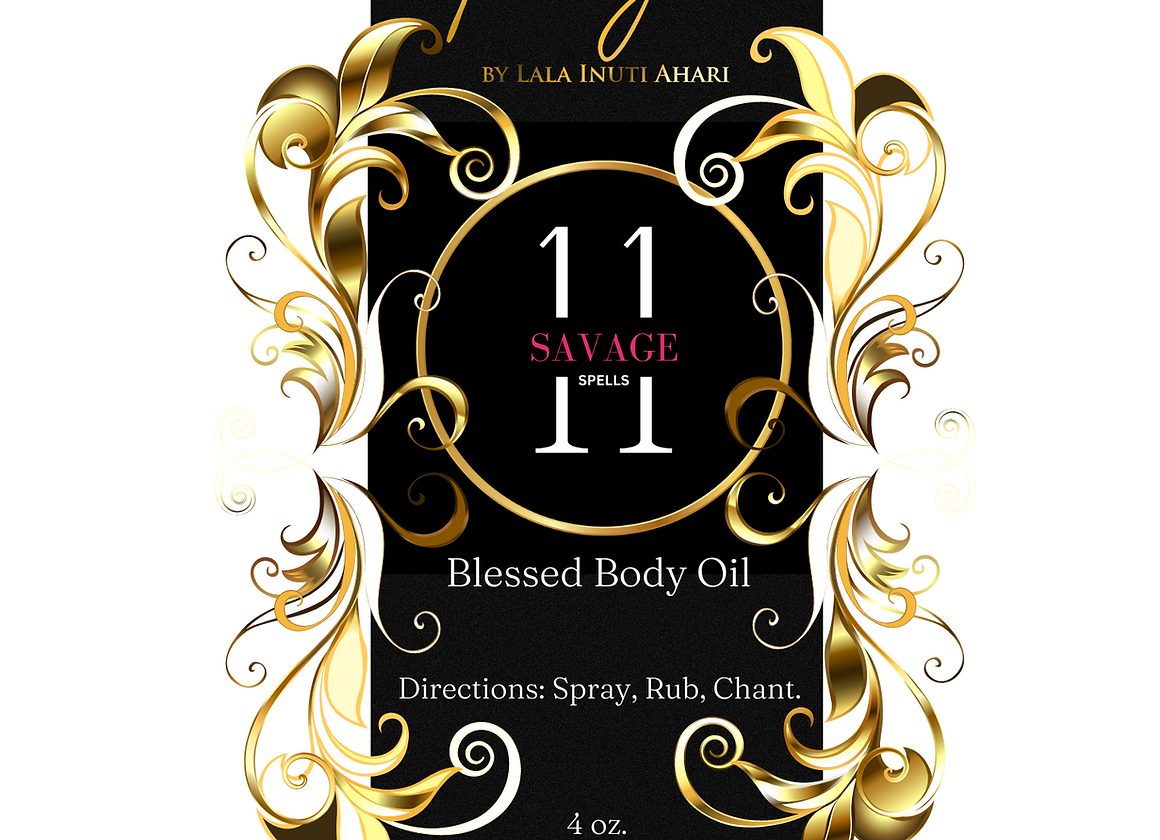 11 Savage Spells - Body Oil