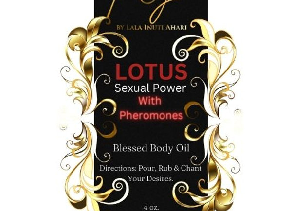 Lotus Body Oil - Sexual Power