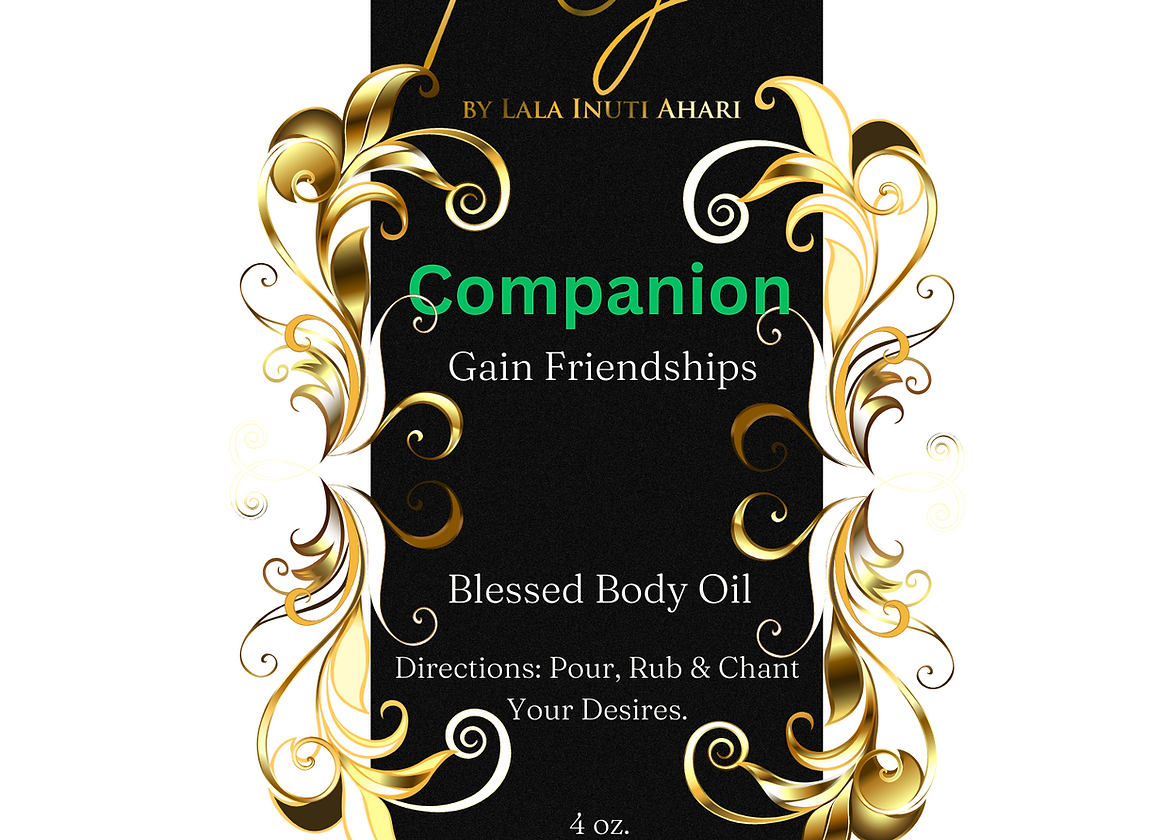 Companion Body Oil - Networking - Gain Friendships