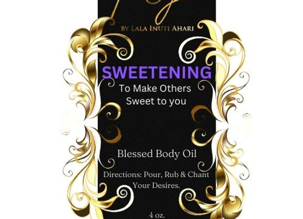 Sweetening Body Oil - Make Others Sweets To You