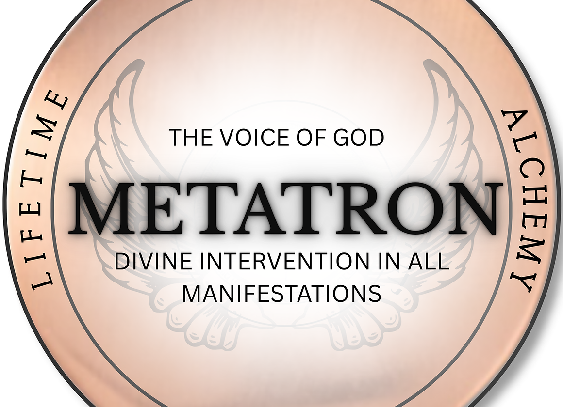 Alchemy Plate - Archangel Metatron