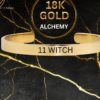 18K Gold Bracelet - 11 Witch