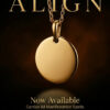18K Gold Pendant - Align