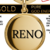 GOLD PENDANT - Reno - Investment - Crypto - Stocks
