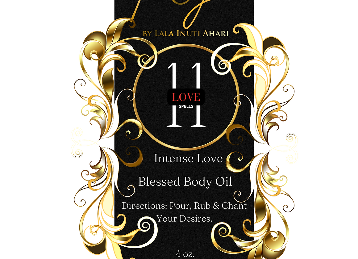 11 Love Spells Body Oil