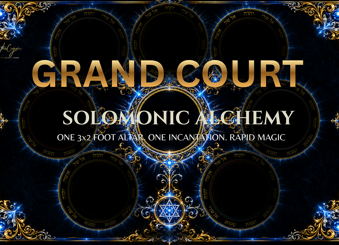 Grand Solomonic Alchemy Altar - Grand Court