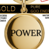 GOLD PENDANT - Power -Success - Victory