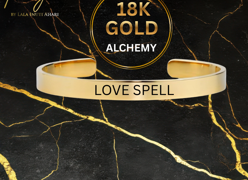 18K Gold Bracelet - Love Spell