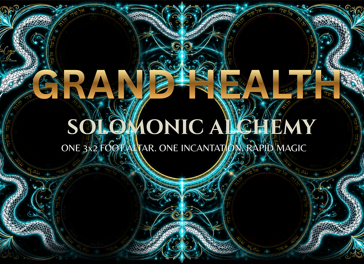 Grand Solomonic Alchemy Altar - Grand Health