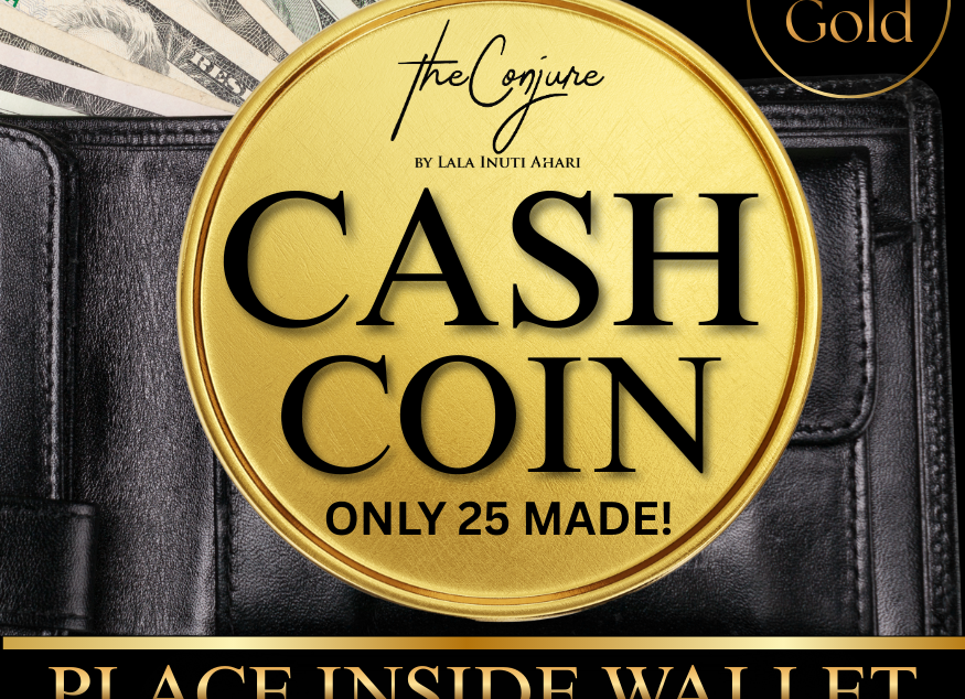 Gold Cash Coin - Money Magnifier