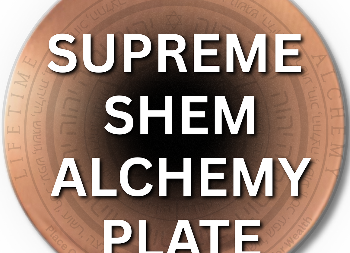 Alchemy Plate- Shem - 72 Angels