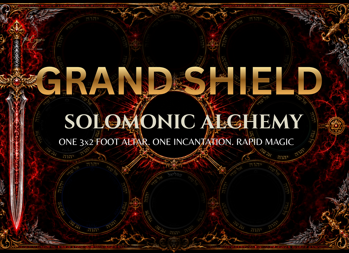 Grand Solomonic Alchemy Altar - Grand Shield