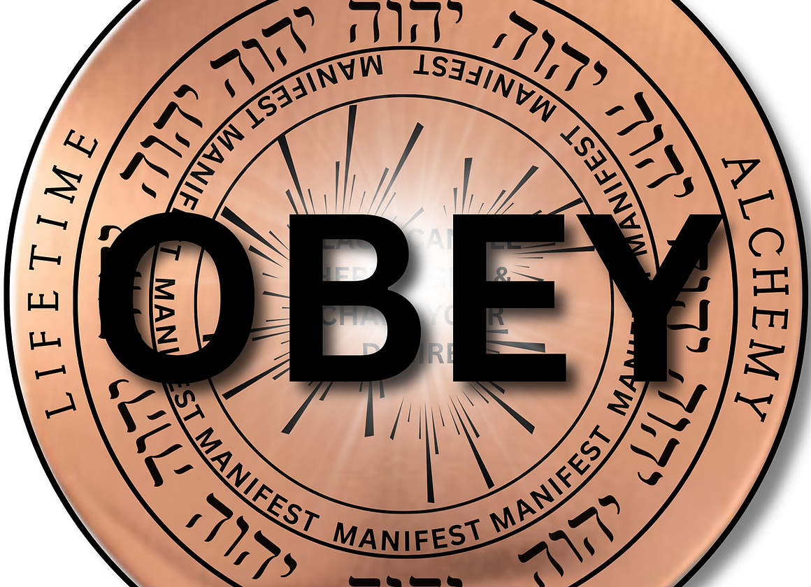 Alchemy Plate- Obey