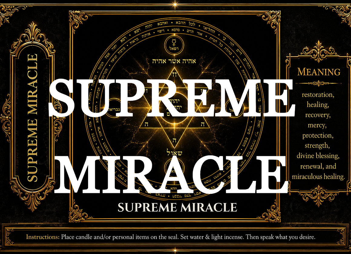 Supreme Solomonic - Supreme Miracle