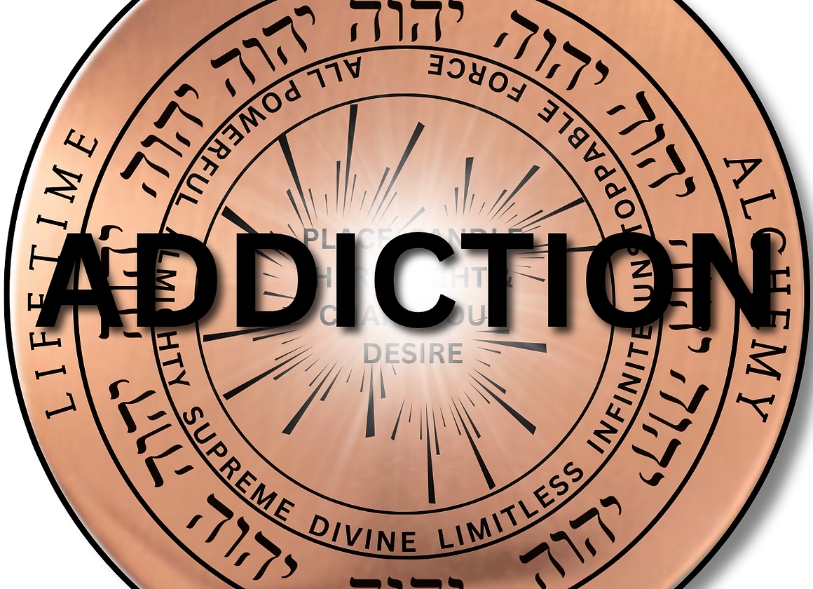 Alchemy Plate - Addiction - Break Habit - End Suffering