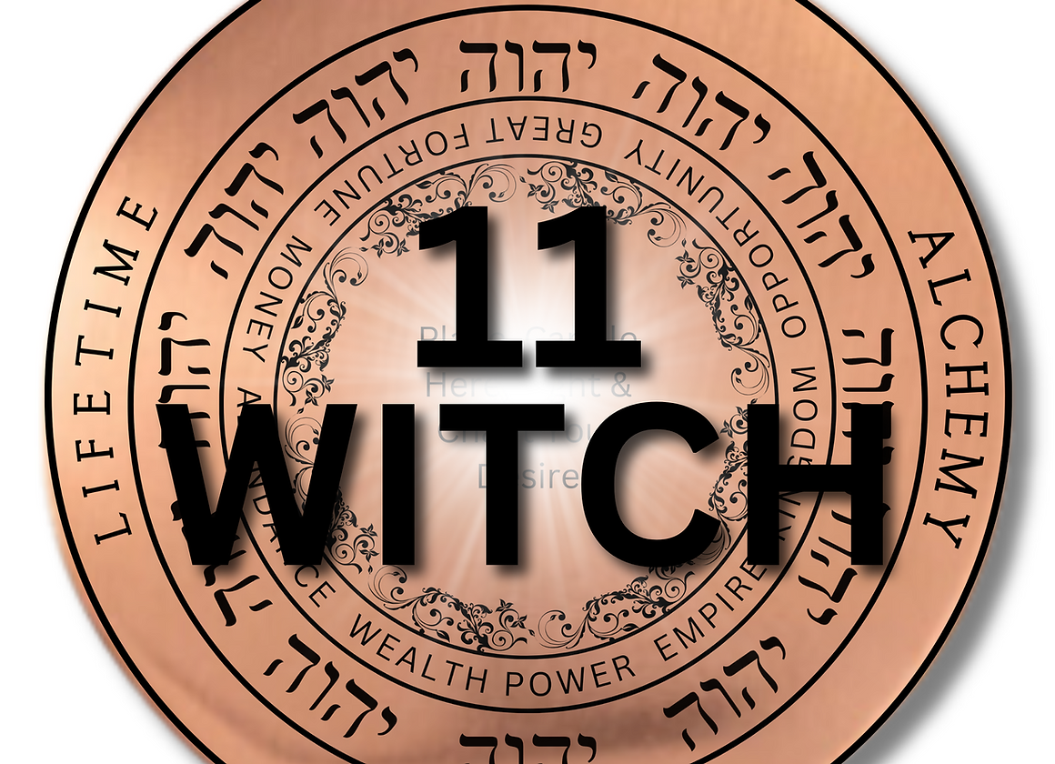 Alchemy Plate- 11 Witch