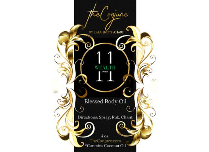 11 Wealth Spells -  Body Oil